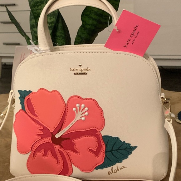 Kate Spade Hawaii Limited Edition Floral Handbag - Picture 8 of 8